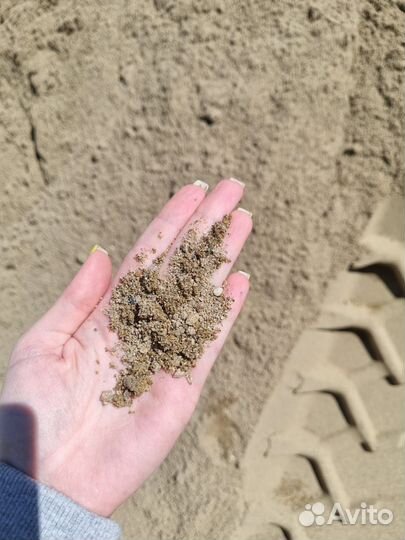 Щебень песок