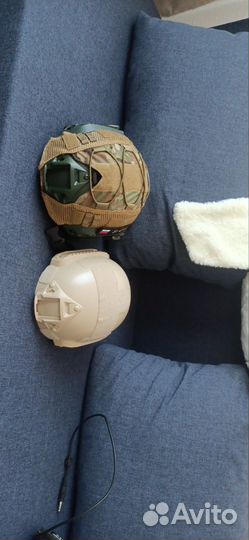 Детский пластиковый шлем тактический