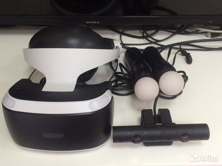 PS VR шлем v2 + camera+ 2 move