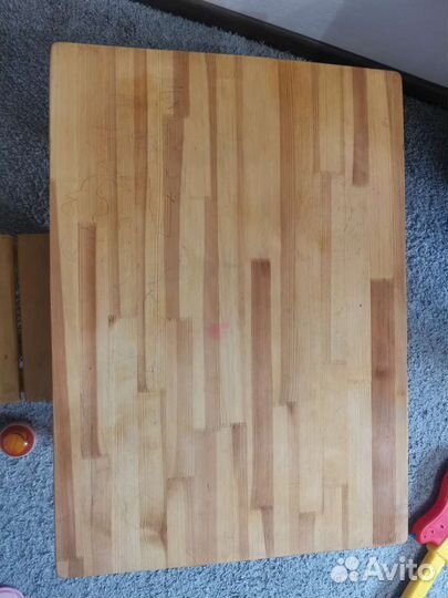 Детский деревянный стол и стульчик