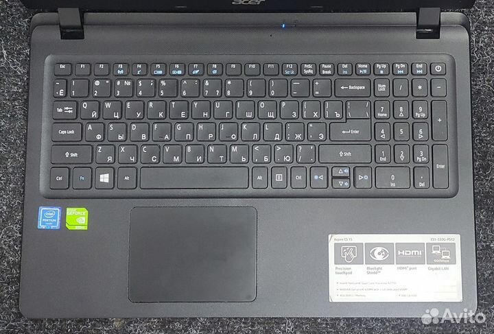 Acer ES1-532G (N3710/8GB/SSD256GB/GT9200MX-2GB)