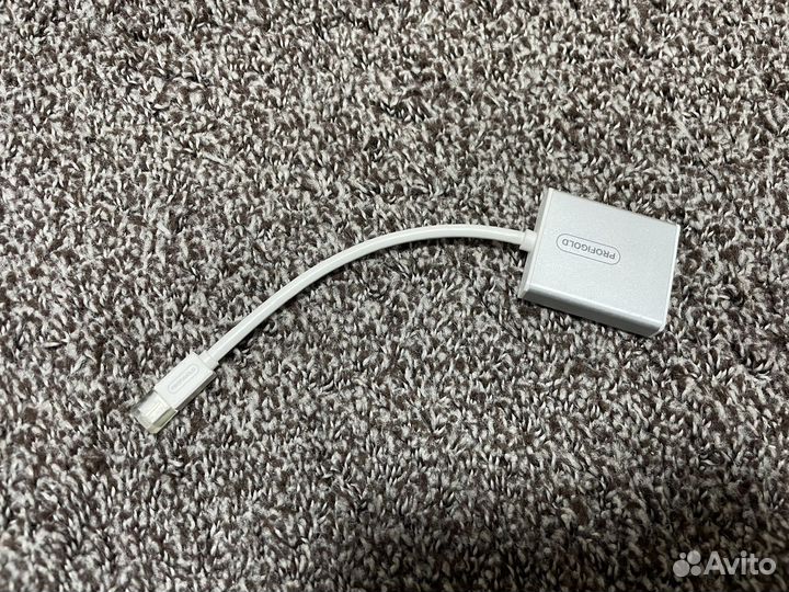 Переходник MacBook с Mini DIsplayPort на DVI