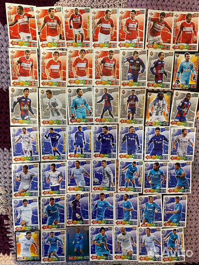 Карточки Panini, футбол рфпл 2011-2012