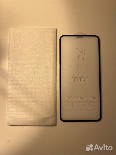 Стекло и чехол на iPhone xs max / 7 plus