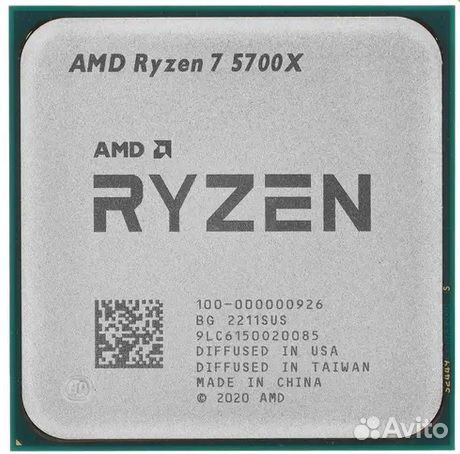 Новый процессор AMD Ryzen 7 5700X