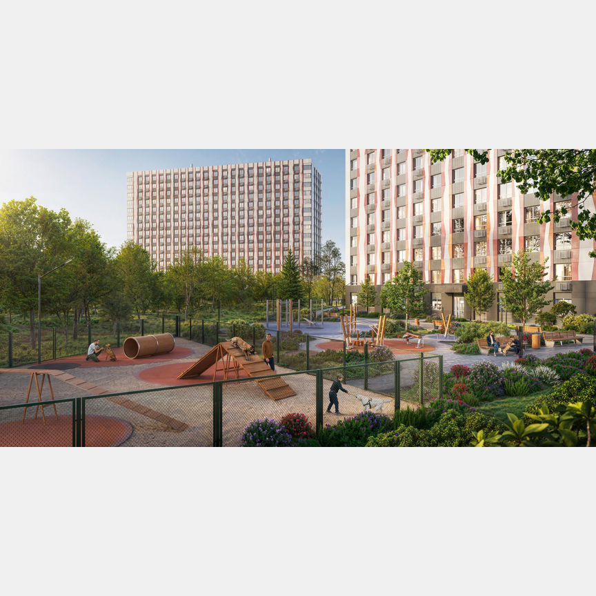 1-к. квартира, 33,6 м², 4/16 эт.