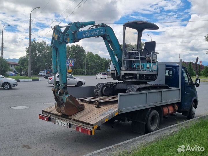 Услуги мини экскаватора