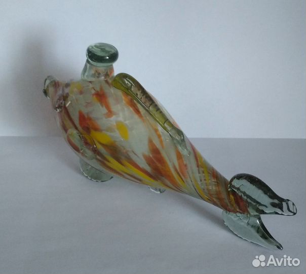 Штоф рыбка стекло СССР