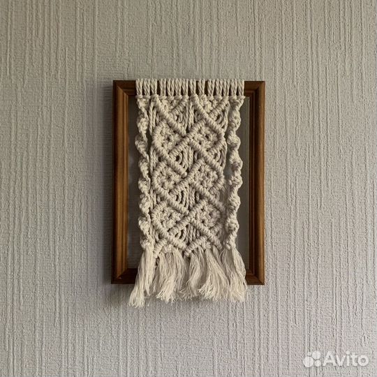 Макраме панно