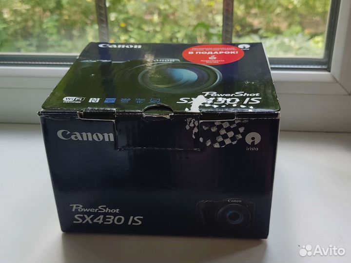 Компактный фотоаппарат Canon PowerShot SX430 IS