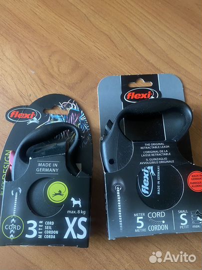 Поводок рулетка flexi 5м и 3 m