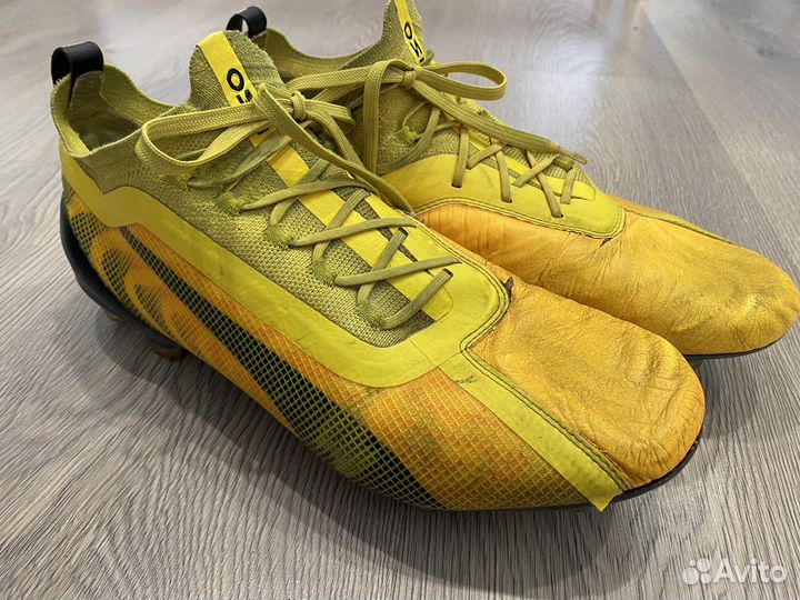 Бутсы Puma 42 us 10 кожа