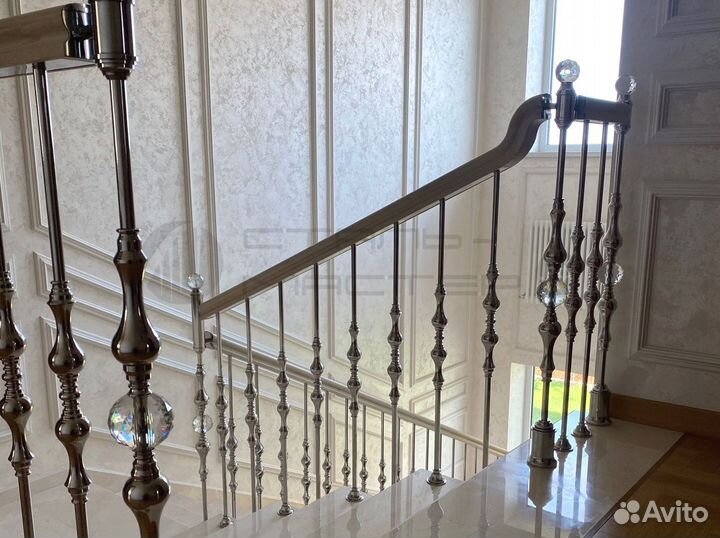 Перила ограждения из нержавеющей стали