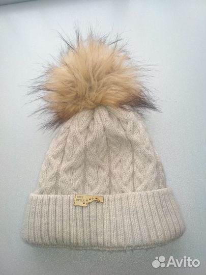 Комплект шапка и снуд для девочки