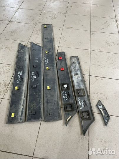 Молдинги наклалки Toyota Land Cruiser 100