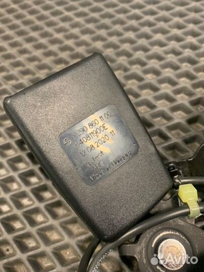 Замок ремня безопасности задний Mercedes-Benz