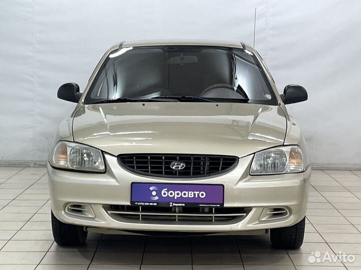 Hyundai Accent 1.5 МТ, 2004, 248 101 км