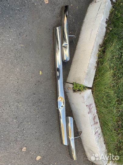 Защита бампера Ниссан Патрол