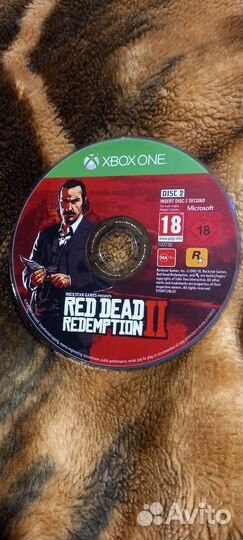 Игра для приставки xbox one RDR 2