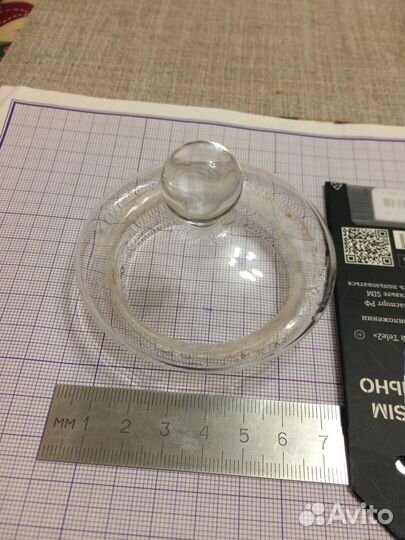 Крышка стеклянная для заварочного чайника