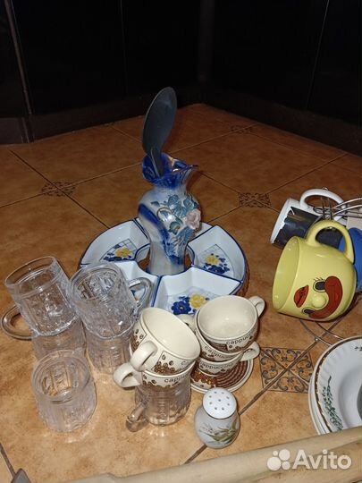 Набор посуды разной