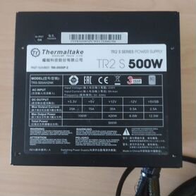 Блок питания thermaltake 500w