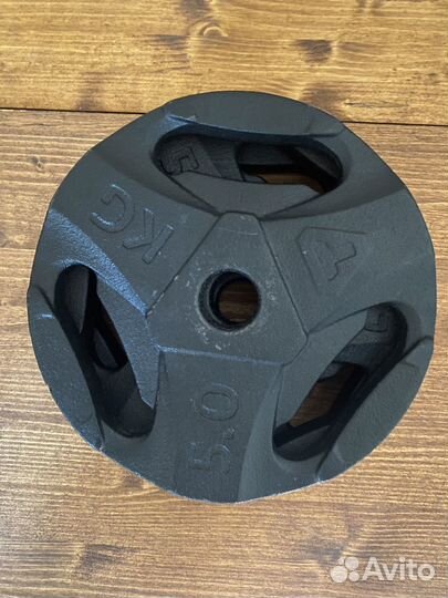 Гантели 18,5 кг каждая