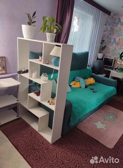 Интерьерный стеллаж деревянный.Новый