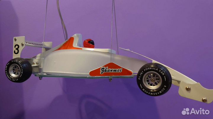 Люстра машинка