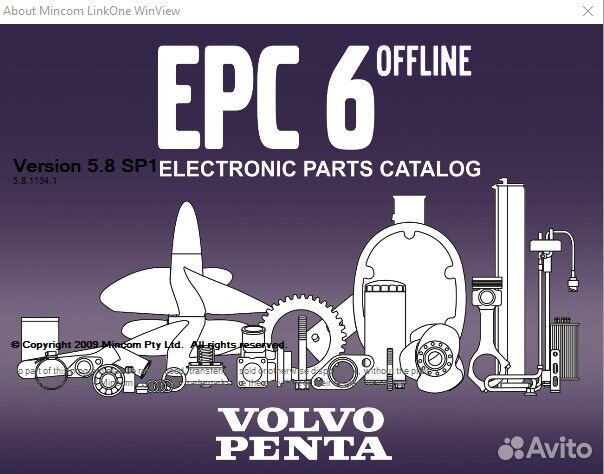 Программа Volvo Penta Vodia 5.2.50 Penta EPC 2022