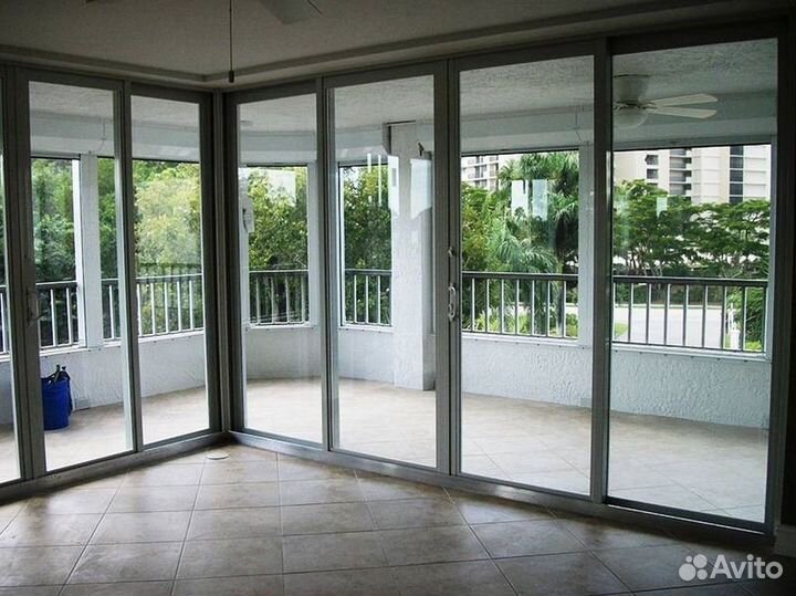 Остекление веранд и террас / окна