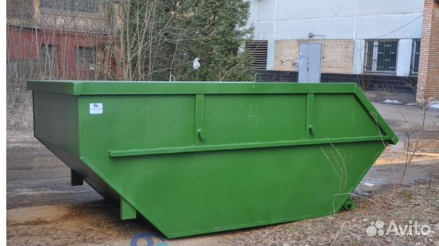 Вывоз мусора Бункера-Контейнер-лодочка 8м3 в Краснодаре | Услуги | Авито