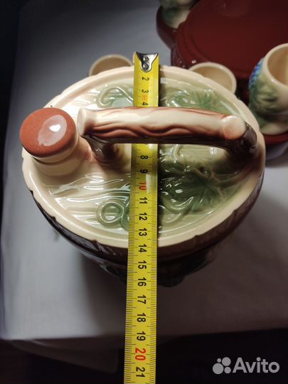 Бочонок для вина/напитков керамический