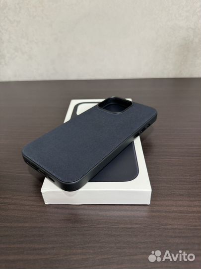 Чеxол iРhоne 15 Рro Mаx FinеWoven Сase Black