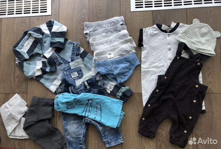 Пакет вещей hm,zara,next 56-86