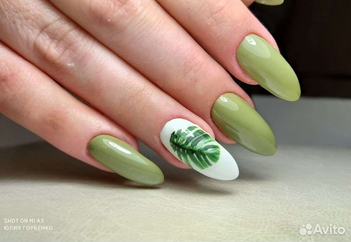 Маникюр гель лак