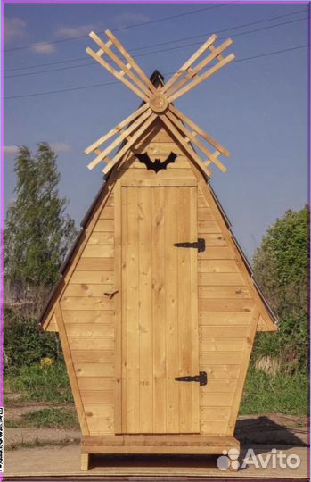 Уличный туалет прямоугольник DOT