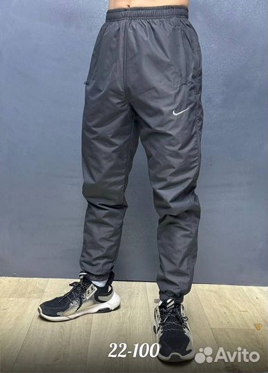 Джоггеры мужские тёплые