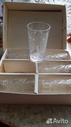 Стаканы хрусталь