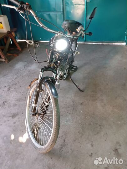Велосипед с мотором f50