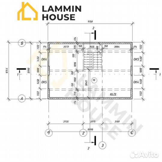 Домокомплект «Ладва» из Сип-панелей