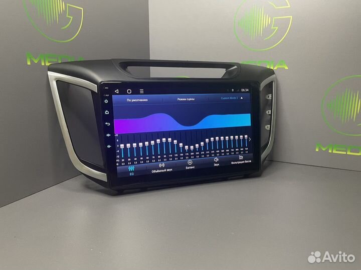 Магнитола Hyundai Creta Android 12, 3/32Gb