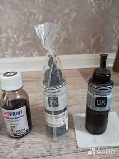Чернила для принтера canon