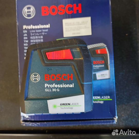 Лазерный уровень bosch