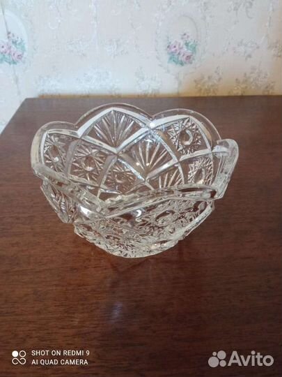 Хрустальная посуда СССР