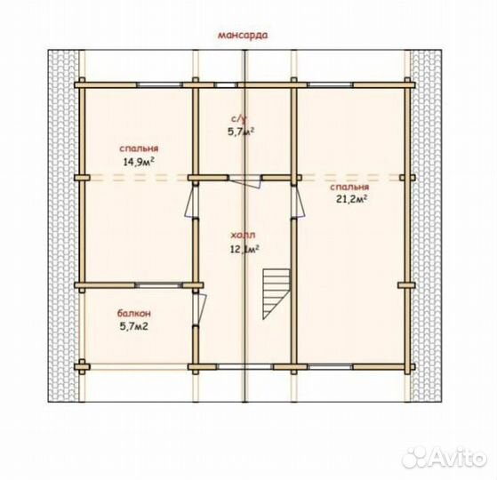 Дом из бруса под ключ