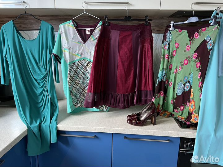 Marras Escada Rinaldi летние вещи шелк 46/48