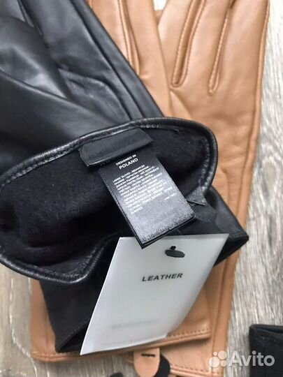Перчатки натуральная кожа