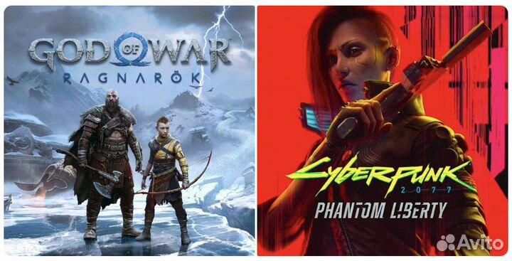 God of war & Cyberpunk 2077 Phantom Liberty