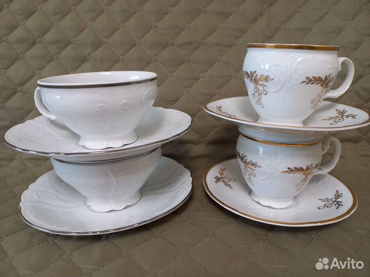 Чайные и кофейные пары Бернадотт,Чехия,Чехословаки